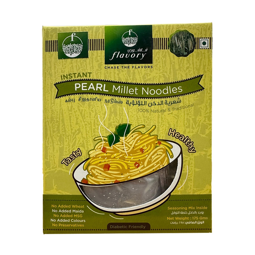 FLAVORY - PEARL MILLET NOODLES 175G