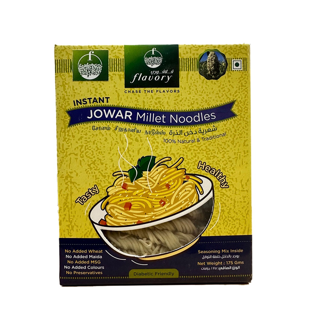 FLAVORY - JOWAR MILLET NOODLES 175G