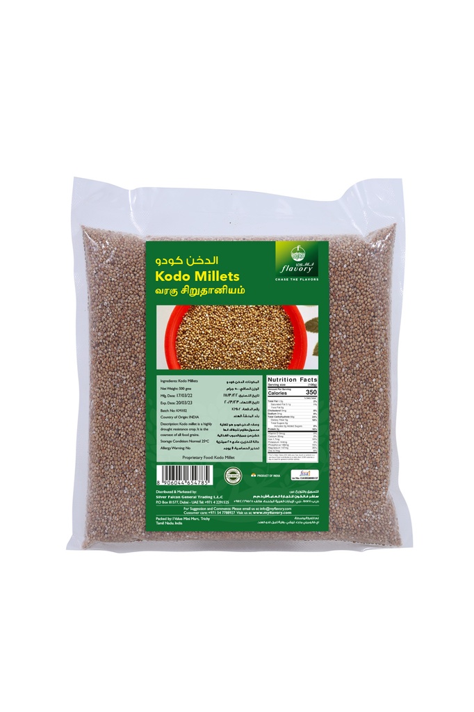 FLAVORY - KODO MILLET (VARAGU) 500G