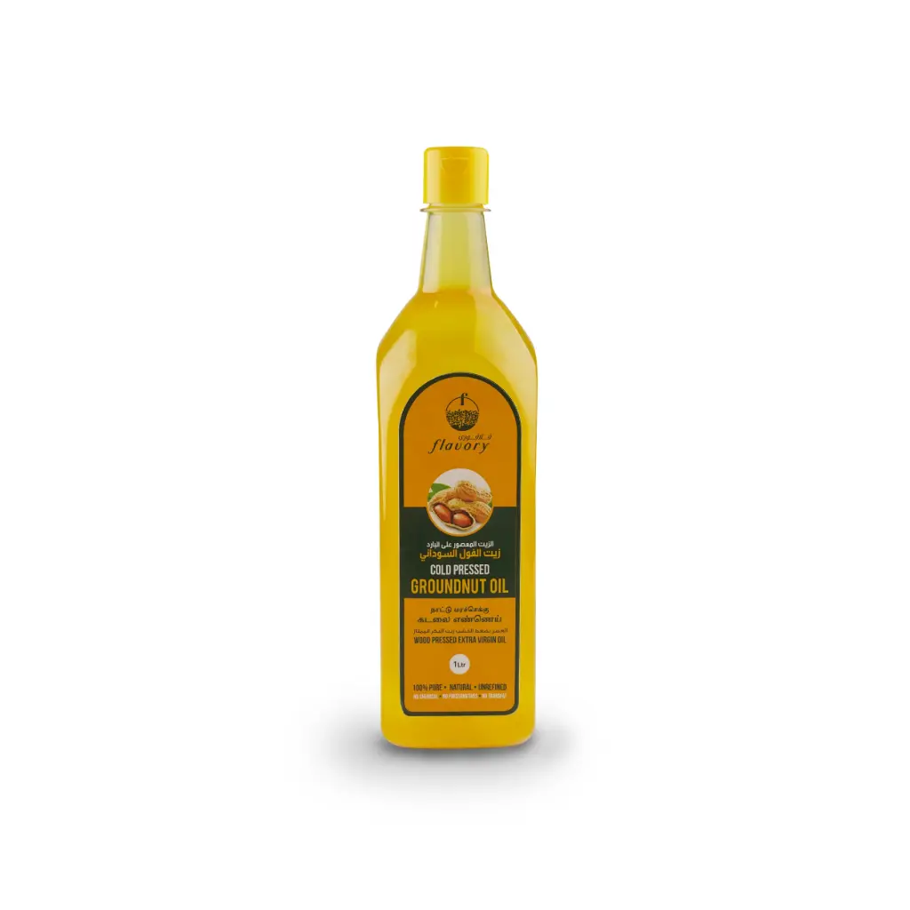 FLAVORY - COLD PRESSED GROUNDNUT OIL 1 LTR