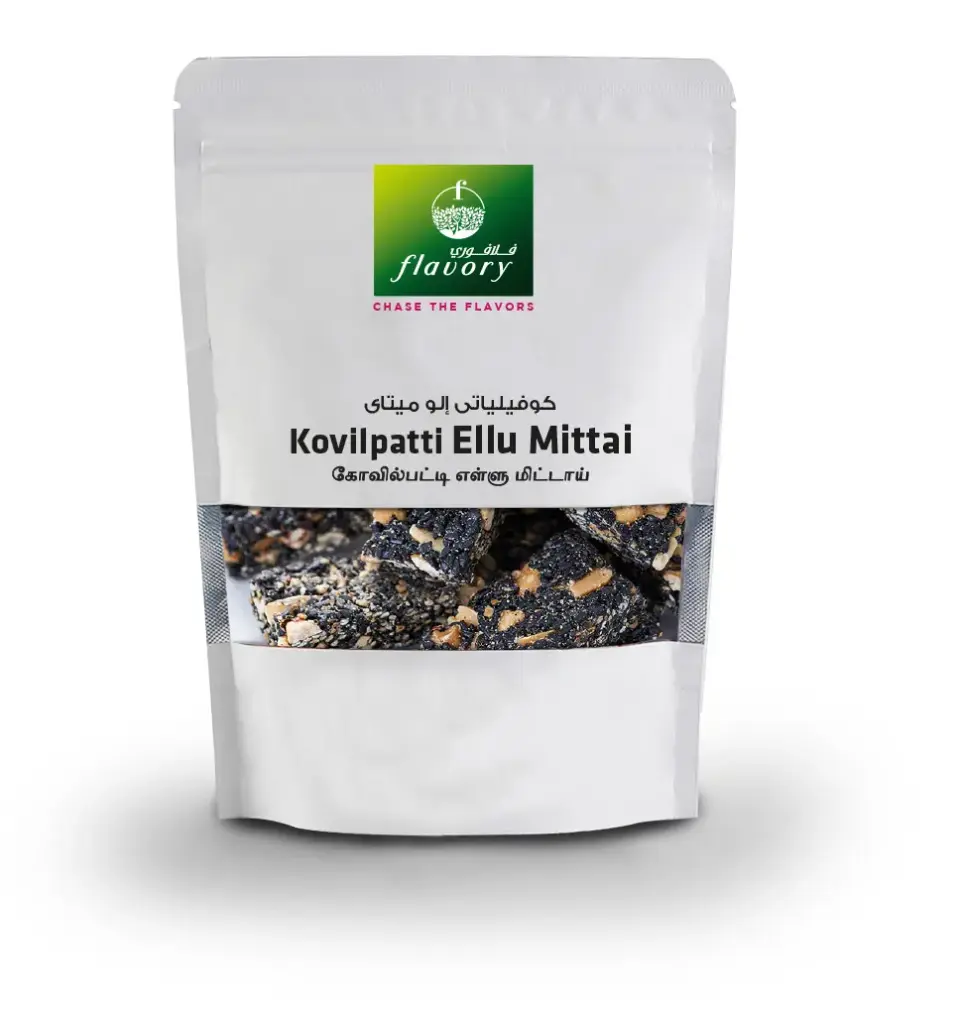 FLAVORY - KOVILPATTI SESAME CANDY (ELLU MITTAI) 100G