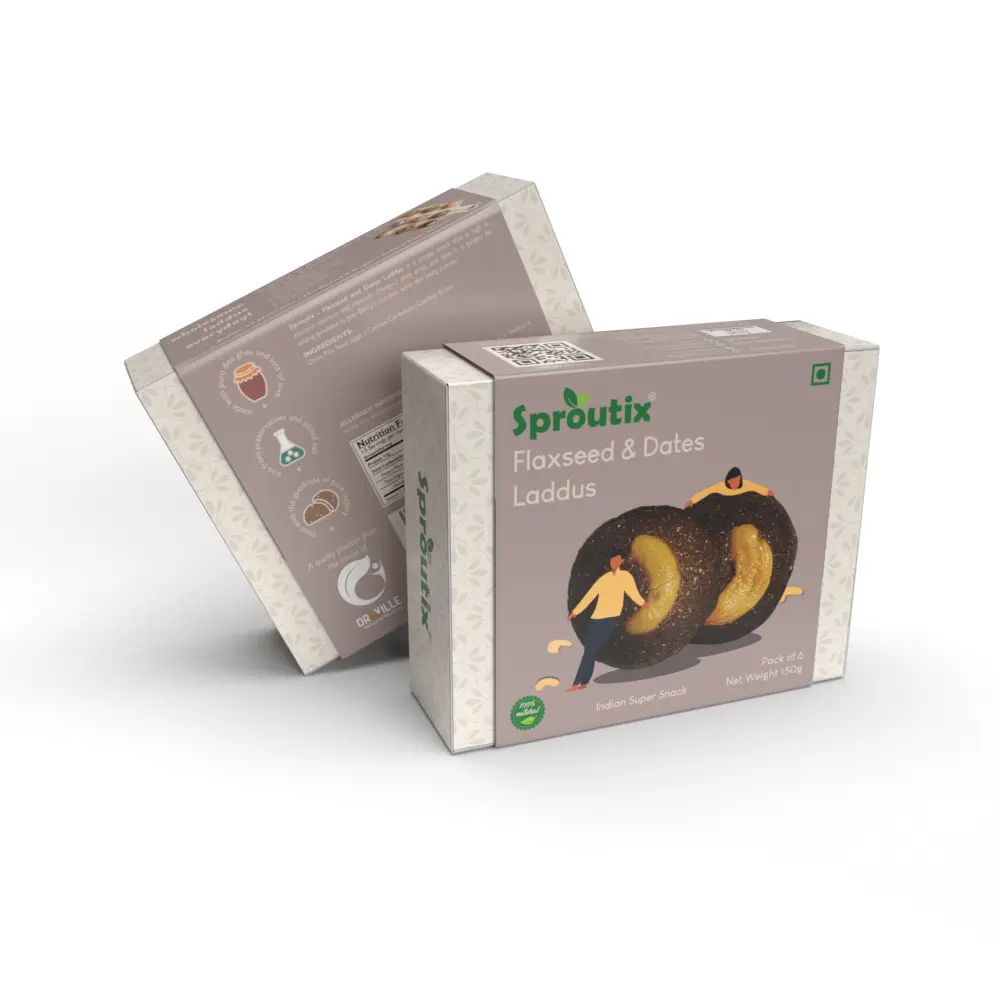 FLAVORY -  FLAX SEED & DATES LADDU 150G