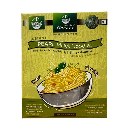 FLAVORY - PEARL MILLET NOODLES 175G