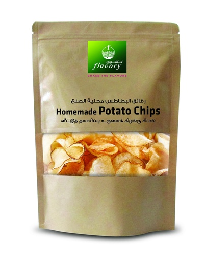 FLAVORY - NATURAL POTATO CHIPS 100G