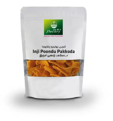 FLAVORY - GINGER GARLIC (INJI POONDU) PAKKODA 100G