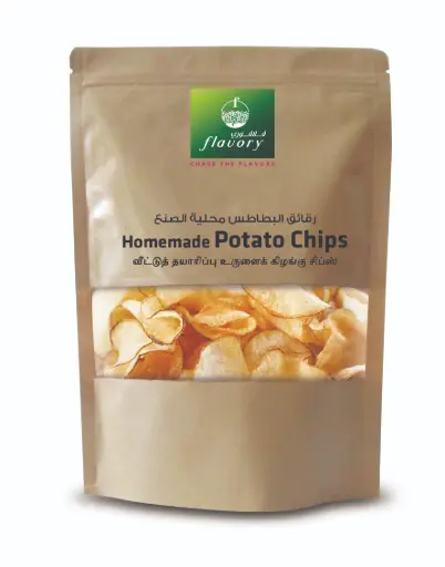 FLAVORY - NATURAL POTATO CHIPS 100G