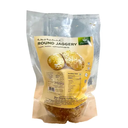 FLAVORY - ROUND JAGGERY(MANDA VELLAM) - 500G