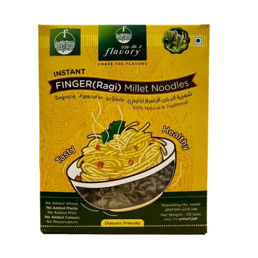 FLAVORY - RAGI (FINGER)  MILLET NOODLES 175G