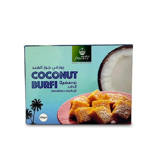 FLAVORY - COCONUT BURFI 200GM
